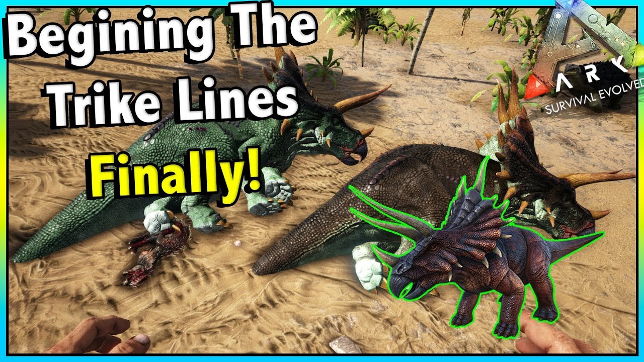 CRAZY GOOD TRIKE TAMES AND GETTING MY FIRST MUTATED ARGY!! || ARK SOLO PVP EP 10!