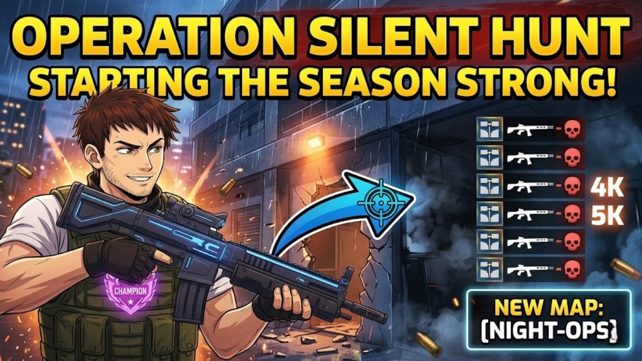 Starting the Season STACKED! | Operation Silent Hunt 🏹 - Rainbow Six Siege