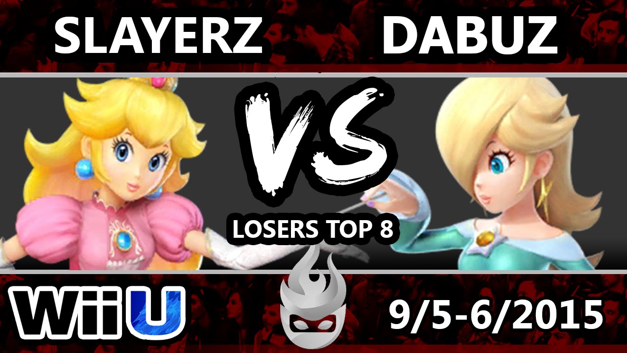 Paragon LA 2015 - SlayerZ (Peach) Vs. Dabuz (Rosalina) - Losers Top 8 - Smash Wii U