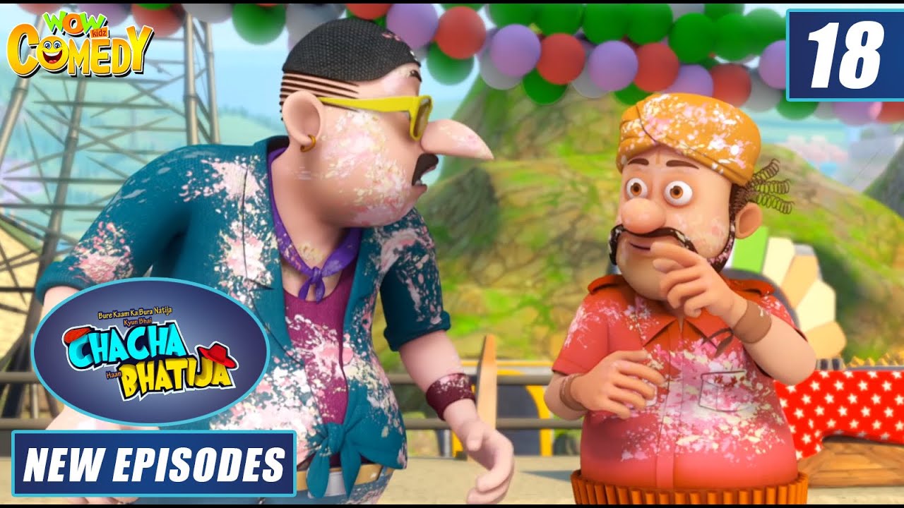 Chacha Bhatija | Make Up Kit | Animated Stories | Wow Kidz Comedy