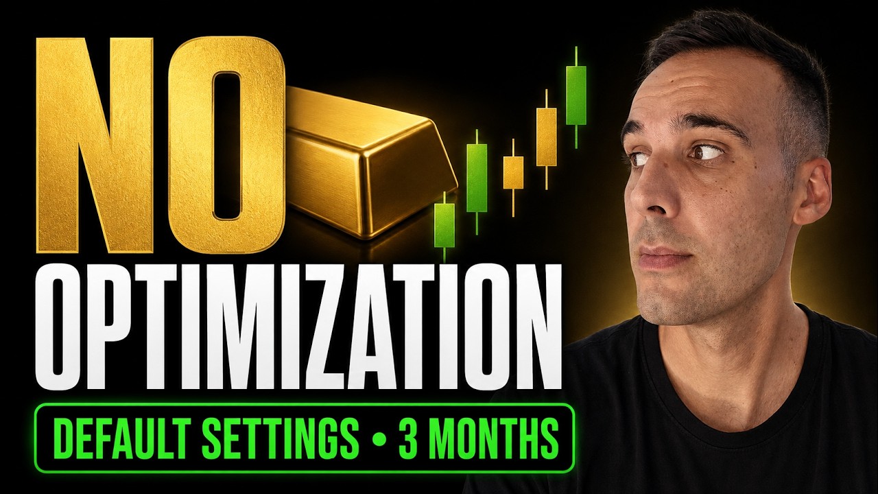XAUUSD EA for MT5 &mdash; 3-Month Backtest With Default Settings (No Optimization)