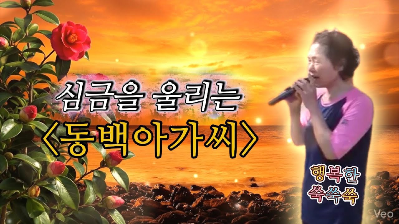 노래를 들으면 눈물이 날 것 같은... 그 시절 노래 동백아가씨 #이미자 #동백아가씨 #트로트 #시니어 #도전