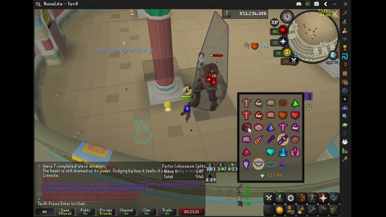 Fortis colosseum totemic run