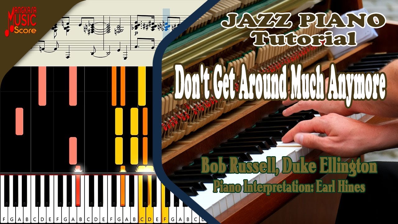 Don't Get Around Much Anymore [Bob Russell & Duke Ellington] | Jazz Piano Tutorial