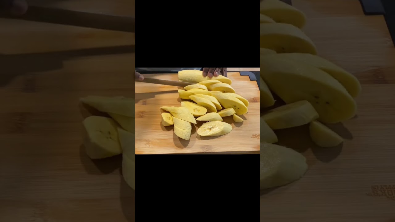 Easy oven baked plantain