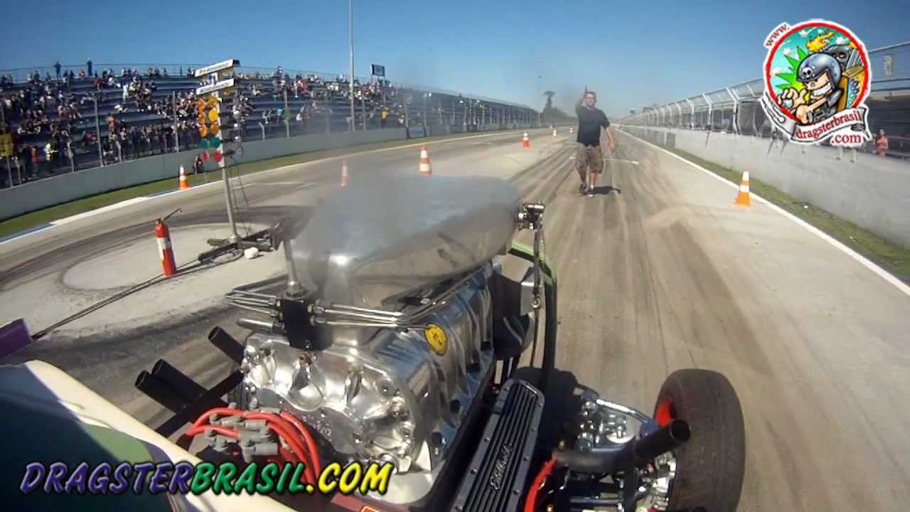 Nene NHRA - Ford 34 Drag Rat - Arrancada Curitiba Motor Show
