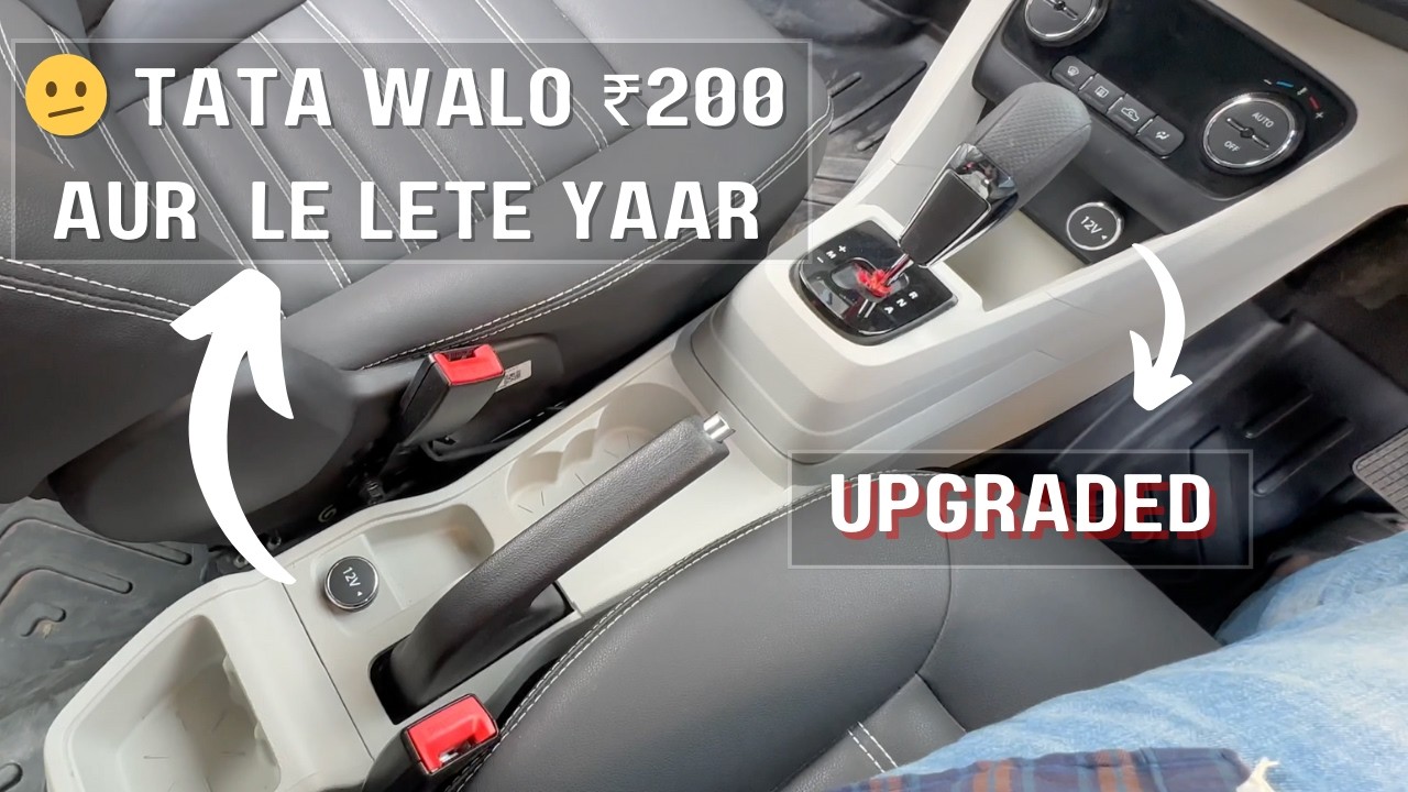 Tata walo ₹200 aur le lete yaar | Tata Tiago Rear 12V Power socket installed | Tata 12V Power Socket