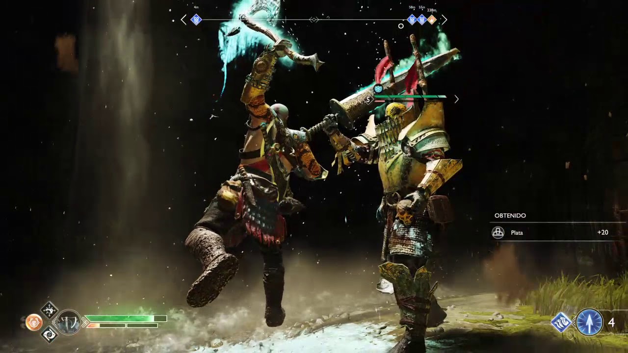 God of war 4  El vuelo de Fafnir .Mision secundaria