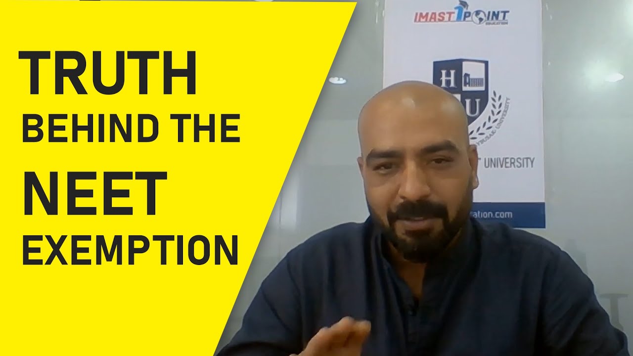 Truth Behind the NEET Exemption 2020