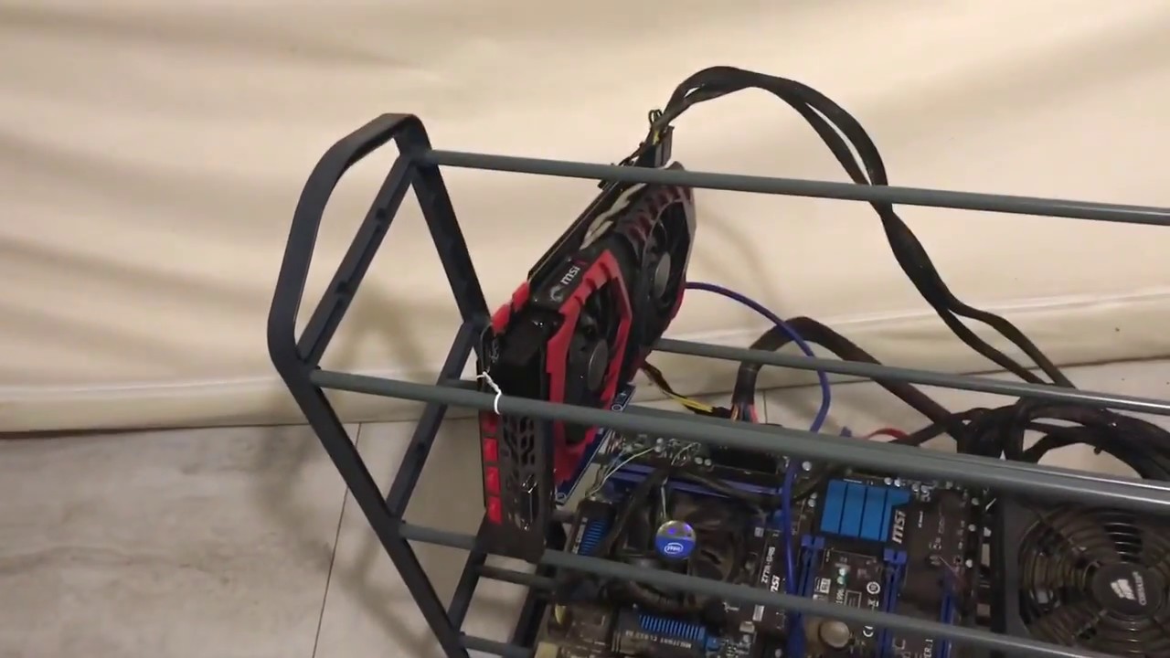 $7.99 cheap mining rig frame no tools needed