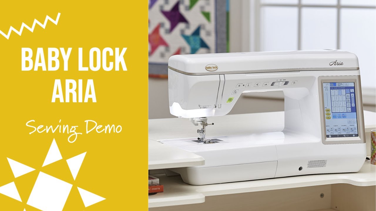 Baby Lock Aria Demonstration