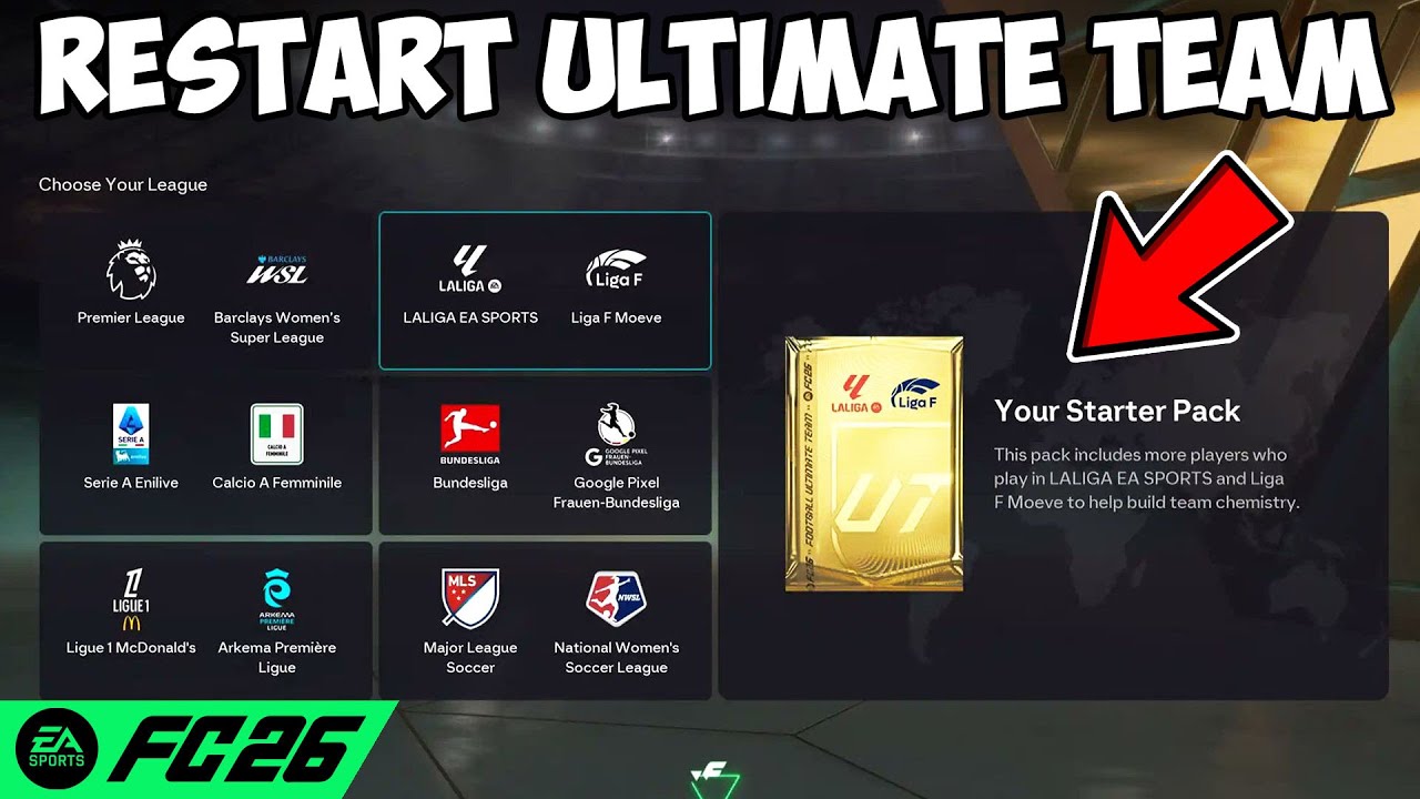 Как удалить свой клуб в FC 26 Ultimate Team
