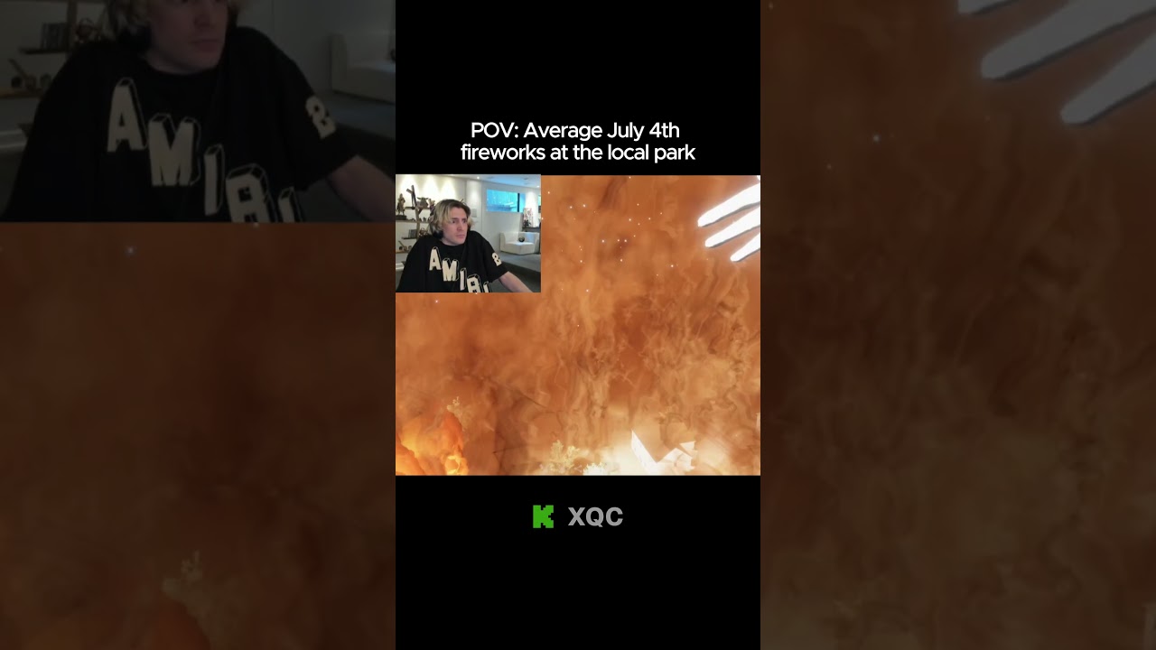 Average July 4th fireworks at the local park 😭🥀