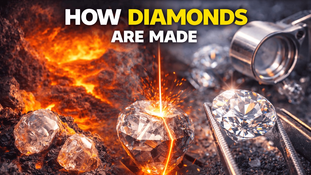 How Diamonds Are Made — From Deep Earth to Perfectly Cut Gems