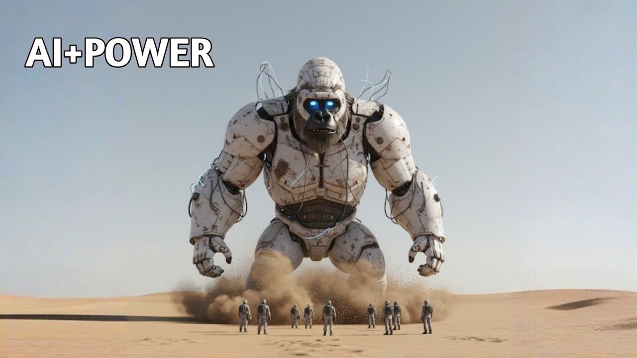 Restoring a Giant Robotic Gorilla | Full Power Awakening (Cinematic Sci-Fi)
