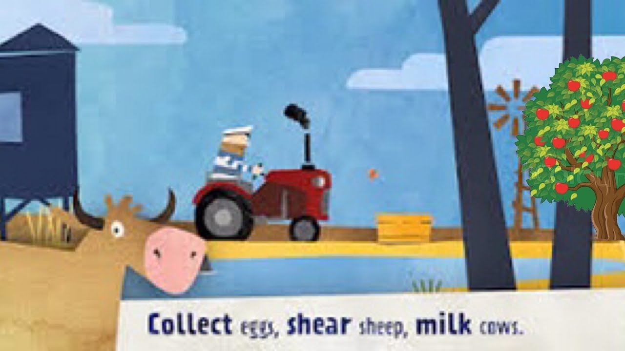 Farm Cartoons For Children Farm Animals Cartoons Farmer Tractor Fiete Farm Game For Kids