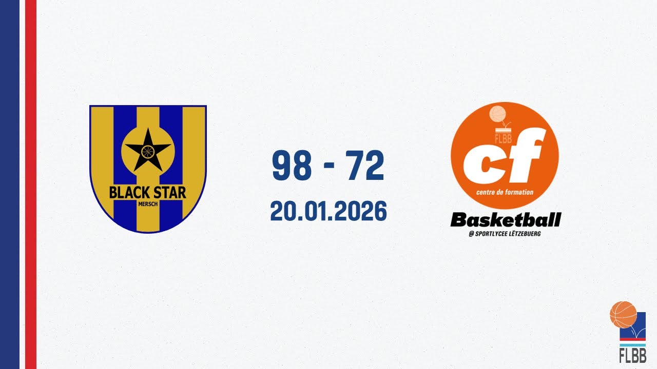20.01.26 Black Star Mersch - CFBB U18