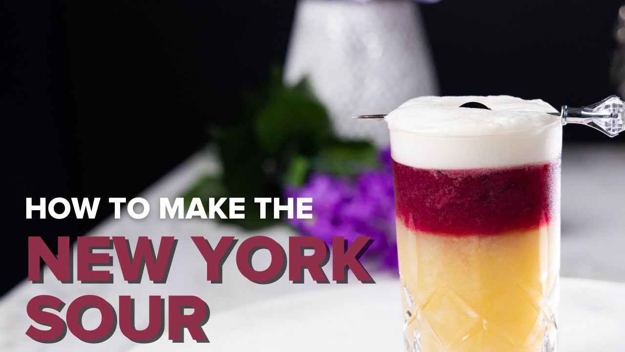 New York Sour Cocktail Recipe