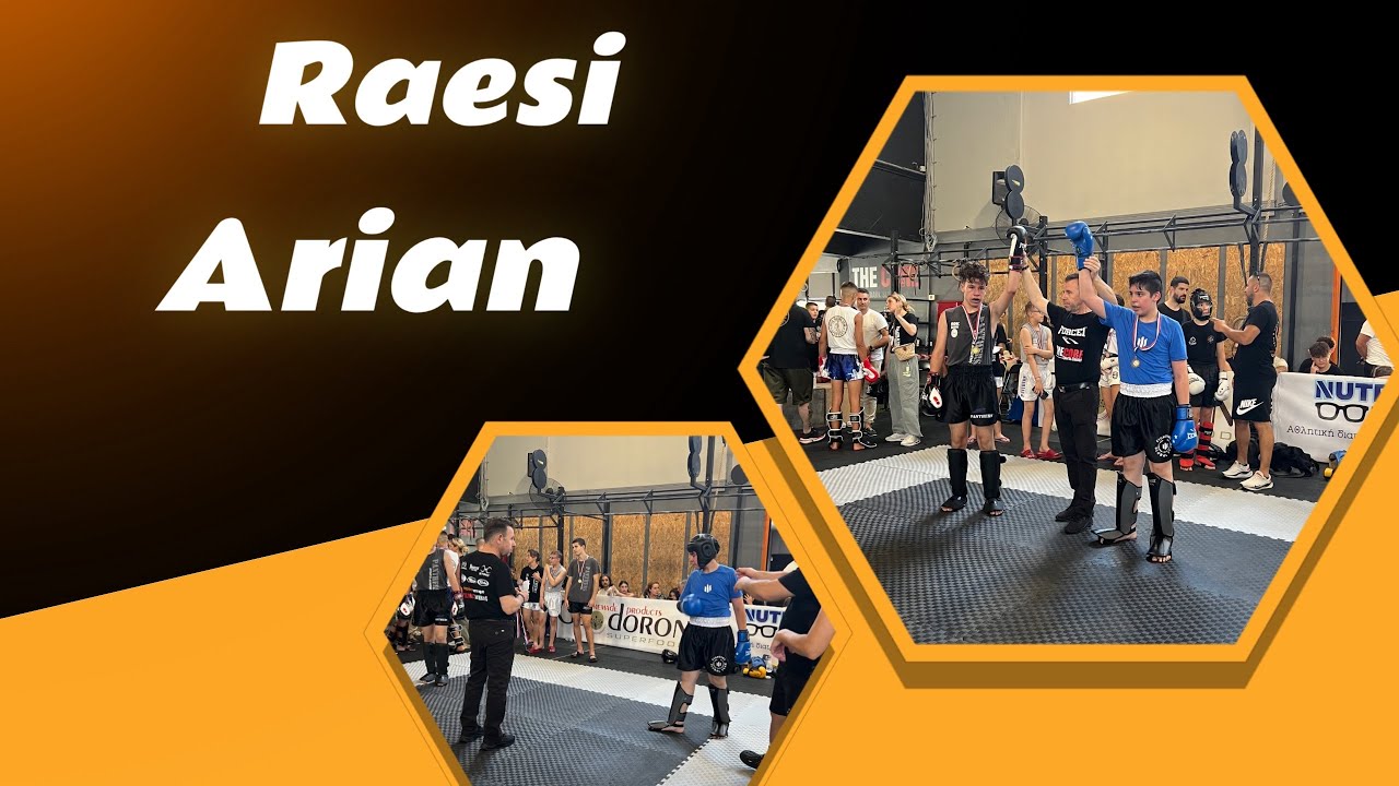 Raesi Arian fighting global team sparing στο the core sport centre