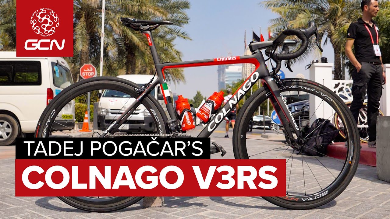 Tadej Pogačar's Colnago V3RS Pro Bike | Tour De France 2020 Winning Bike