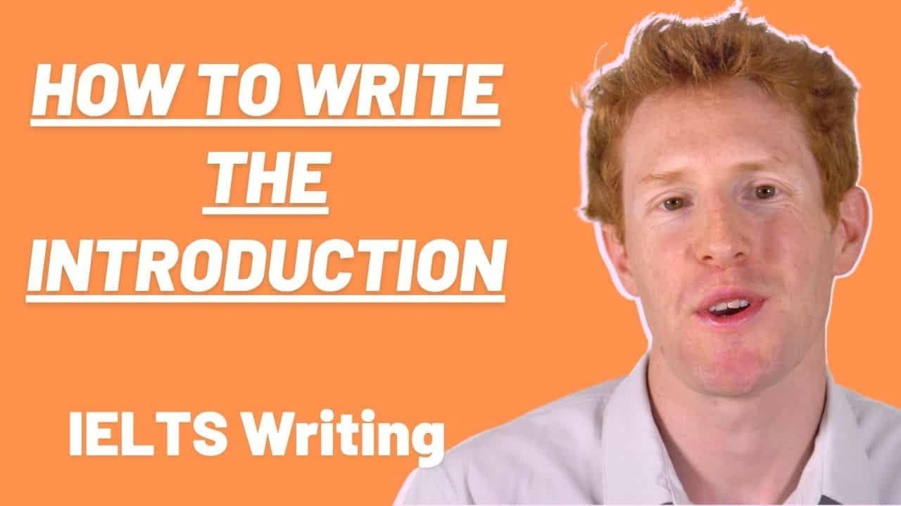 How to write the introduction | IELTS Writing