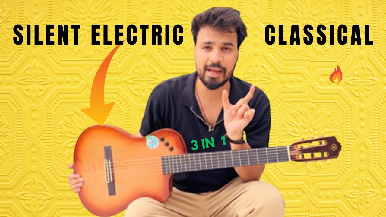 Kya yeh hai Ultimate Travel  Guitar? Kadence Thin Body Classical Electric Guitar - Unboxing & Review