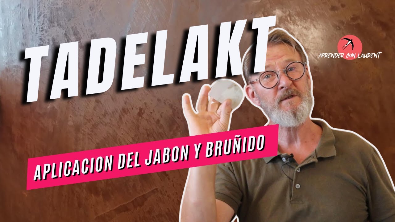 COMO alcanzar el Máximo BRILLO en TADELAKT: Aplicación de JABÓN DE POTASA y Técnicas de BRUÑIDO.