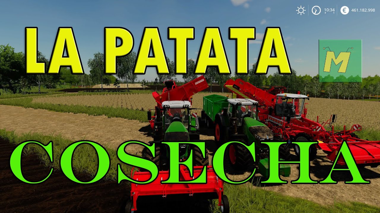 🥔Cómo COSECHAR PATATA en FARMING SIMULATOR 19🥔 | 2020 |