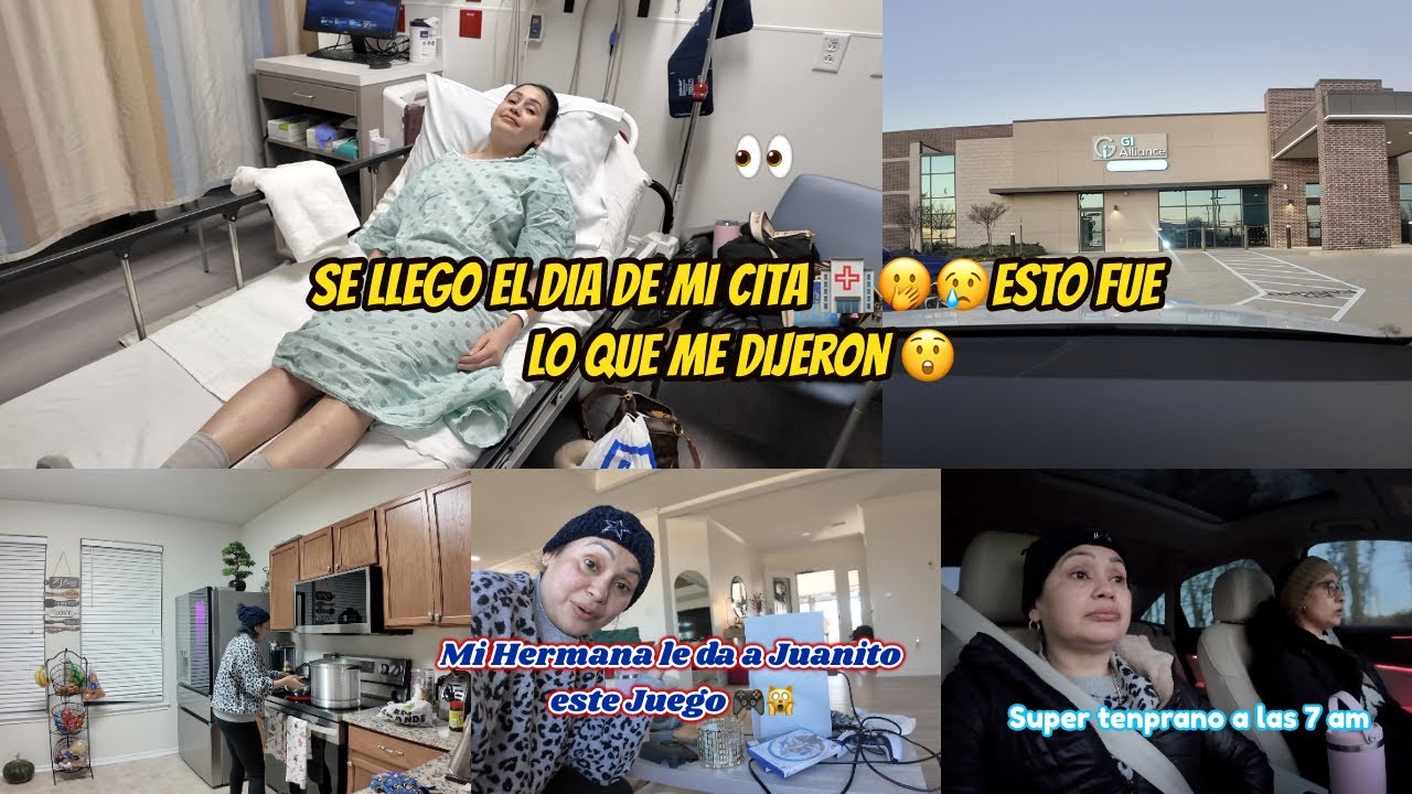 COMO ME FUE EN MI CITA 😮‍💨 ESTO FUE LO QUE😦ME DIJO EL DOCTOR 🧑‍⚕️MAS CITAS 😩 MI HERMANA 🫣ME DA EL🎮👈😱