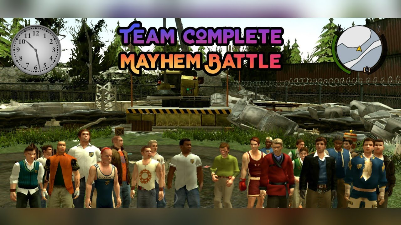 Bully A E - Team Complete Mayhem Battle (Boss Health) (Final Round) (Full HD)