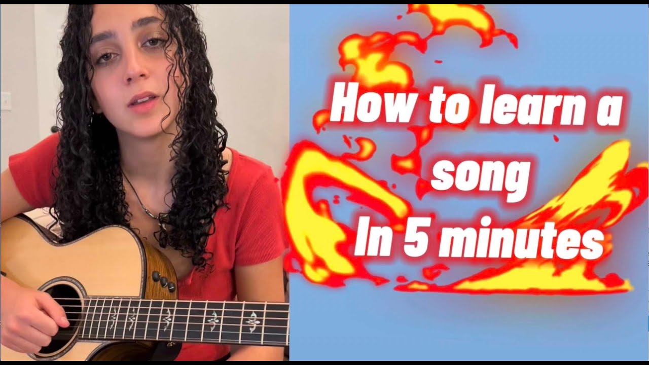 How to Learn a Song in Five Minutes: How to Start Playing the Guitar - Episode 1