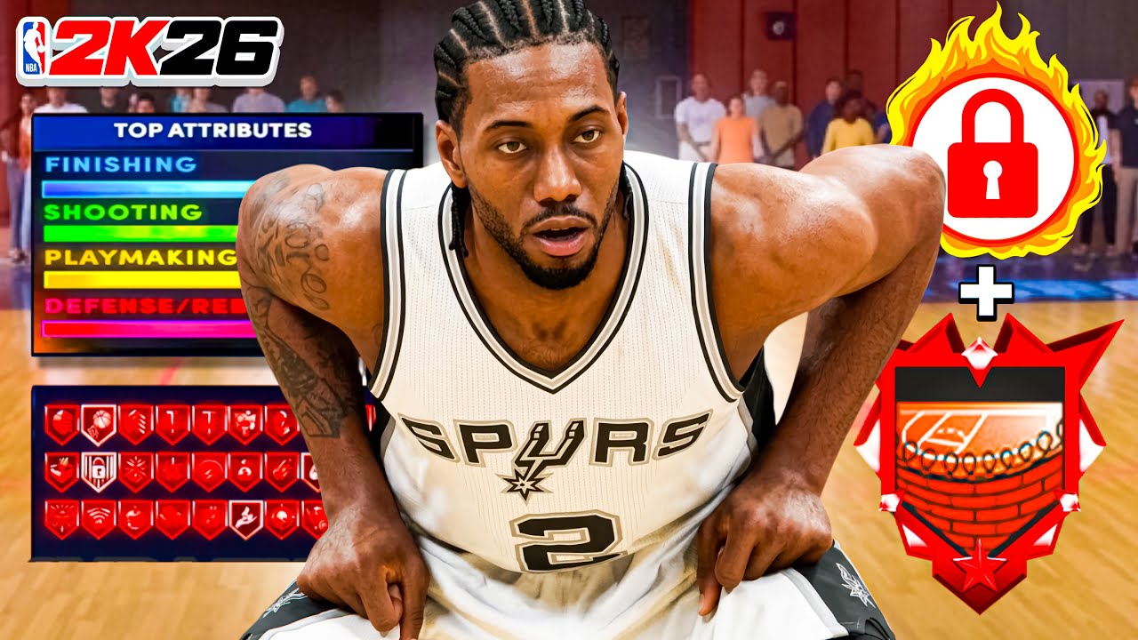 This KAWHI LEONARD BUILD is a MENACE in RANDOM REC on NBA 2K26!
