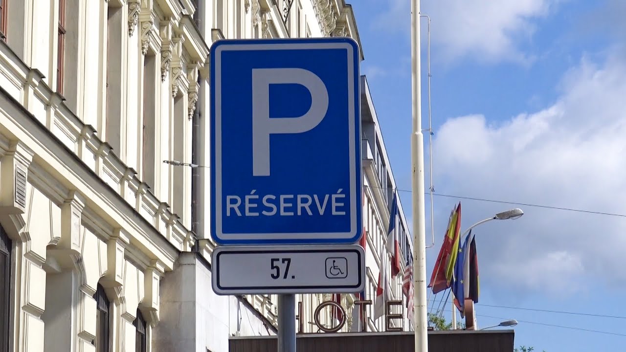 Parkovací místa pro ZTP v centru Brna