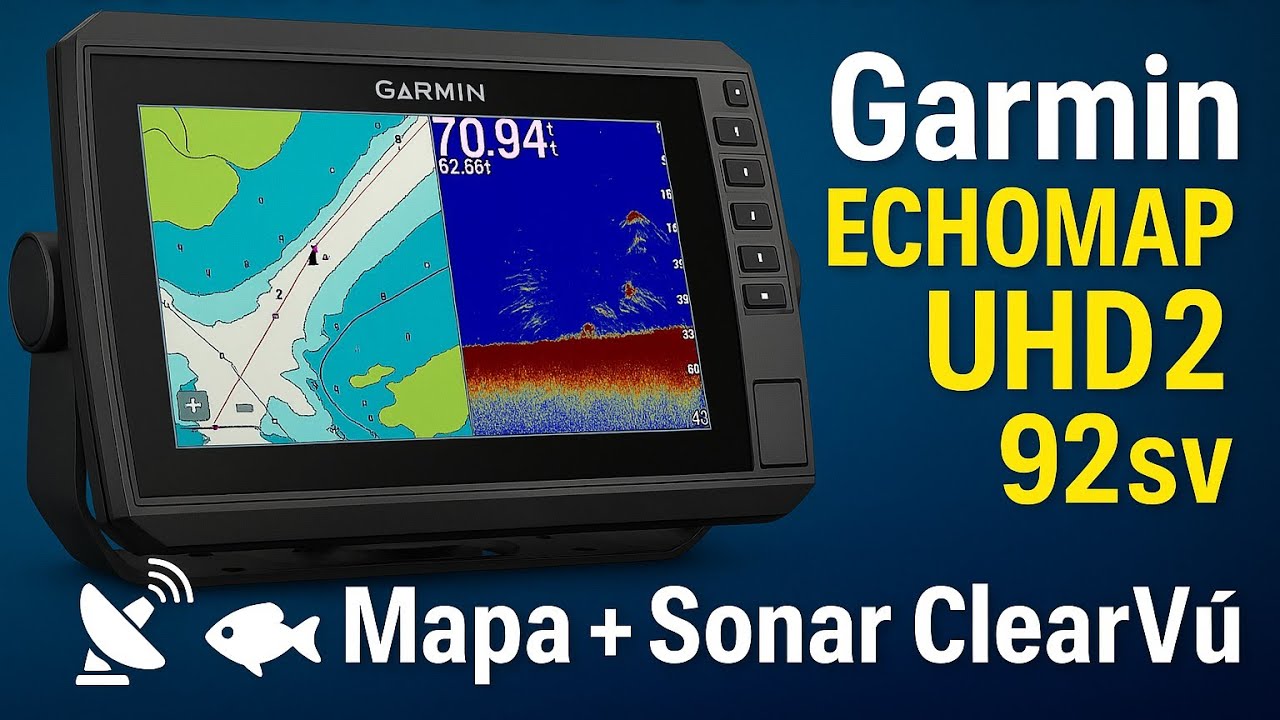 Garmin ECHOMAP UHD2 92sv: ¡La Sonda GPS Náutica que Necesitas!