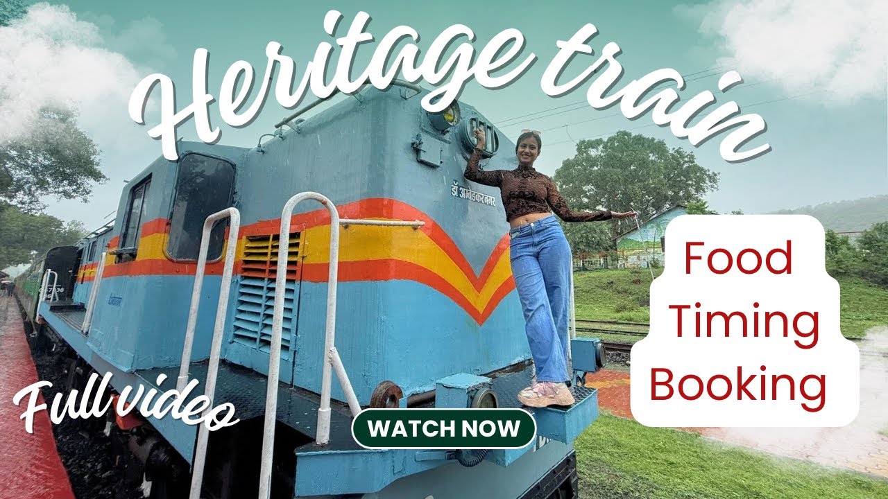 Heritage Train Indore Full Vlog 🚂 | Complete Travel Guide, Ticket Price, Route & Experience