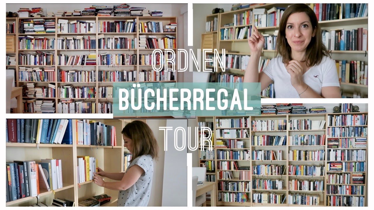 Bücherregal vorher & nachher