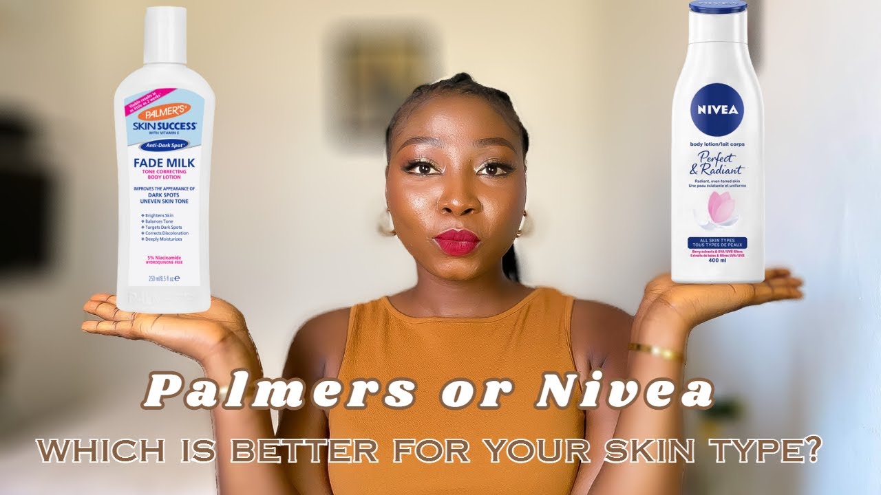 Молочко для лица Palmers Skin Success Fade или лосьон для тела Nivea Perfect and Radiant? Сравнит...