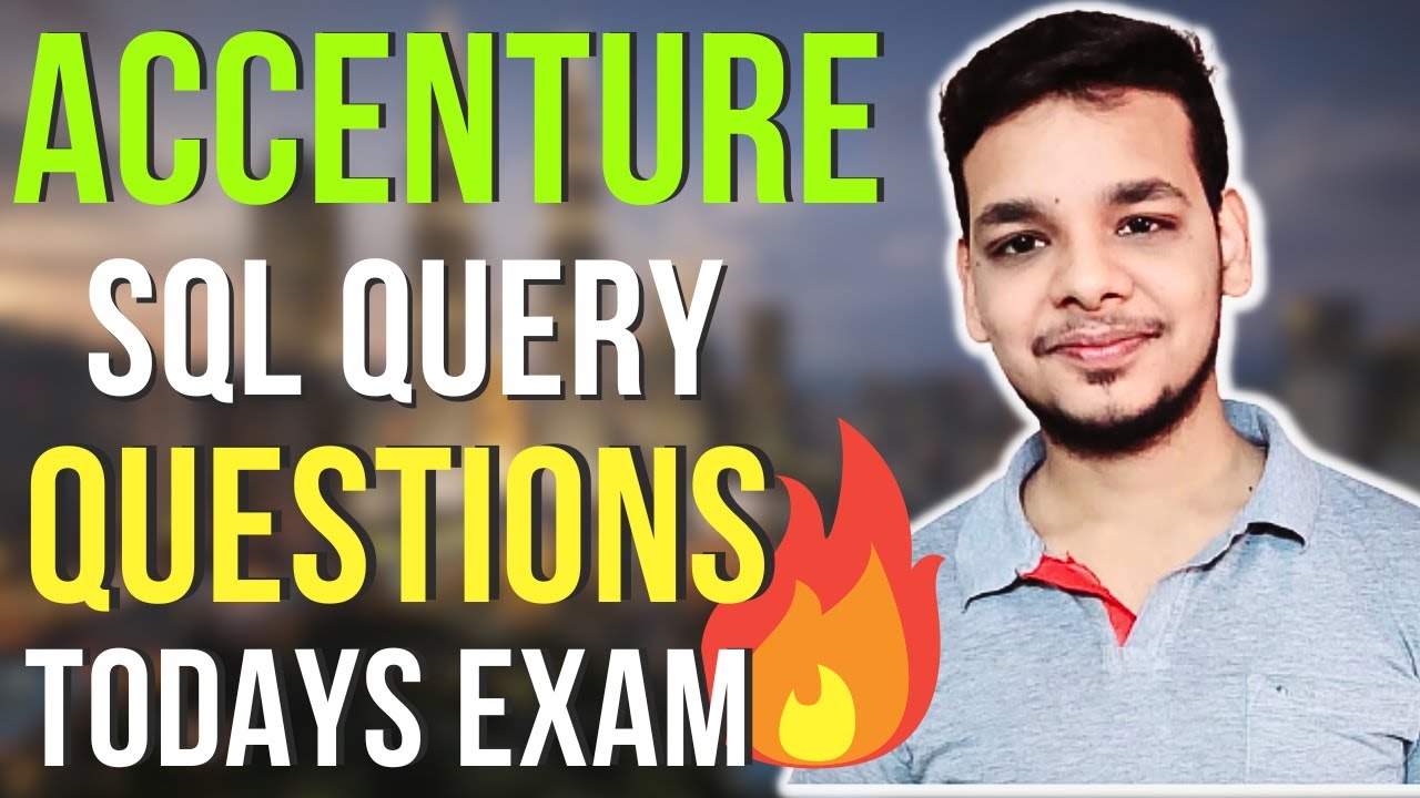 Actual SQL Question Asked in Accenture | Accenture Hiring 2025 | Preparation | Solutions Out