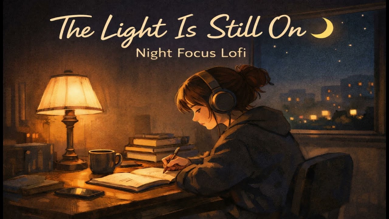 The Light Is Still On 🌙 | Deep Night Focus Lofi