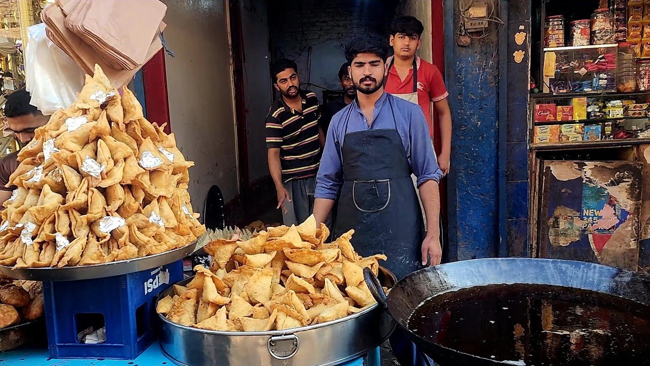 How to make samosa | Bast Lahori Samosa Recipe  | commercial samosa banane ka tarika