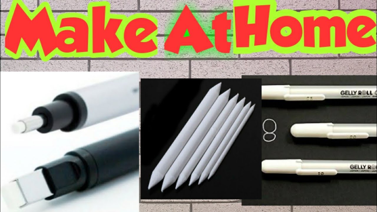 How To Make Art Supplies At Home||Make easily