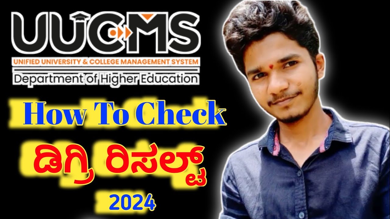 How to check degree results with hall ticket number in kannada |Nep result in uucms karnataka b. Com