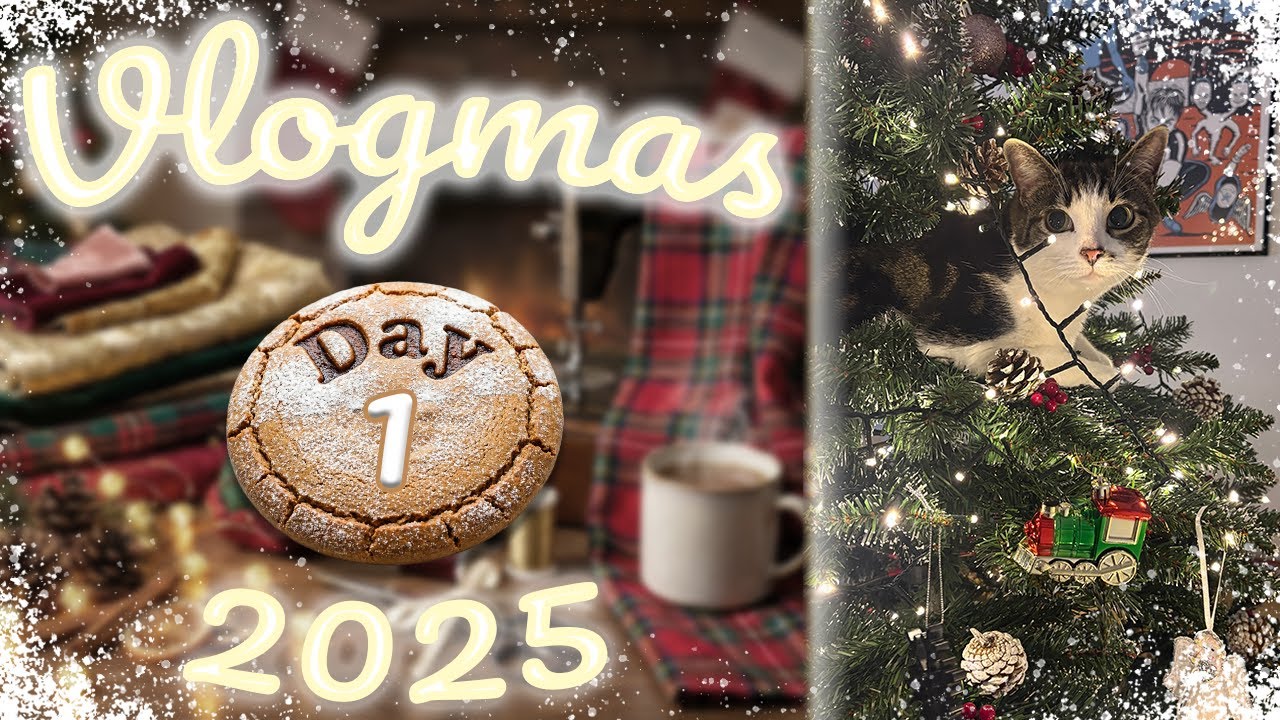 🎄 🎁 Влогмас от Sewn on the Tyne 2025: День 1
