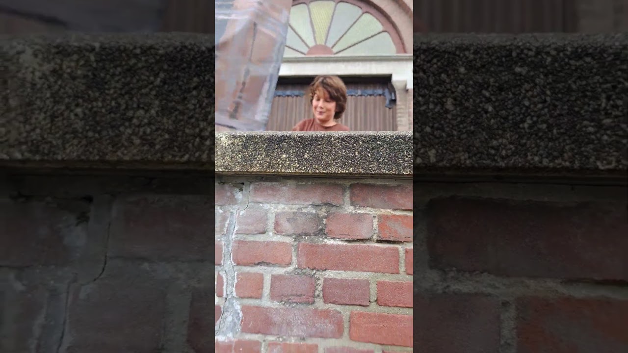 Van de muur afspringen!
