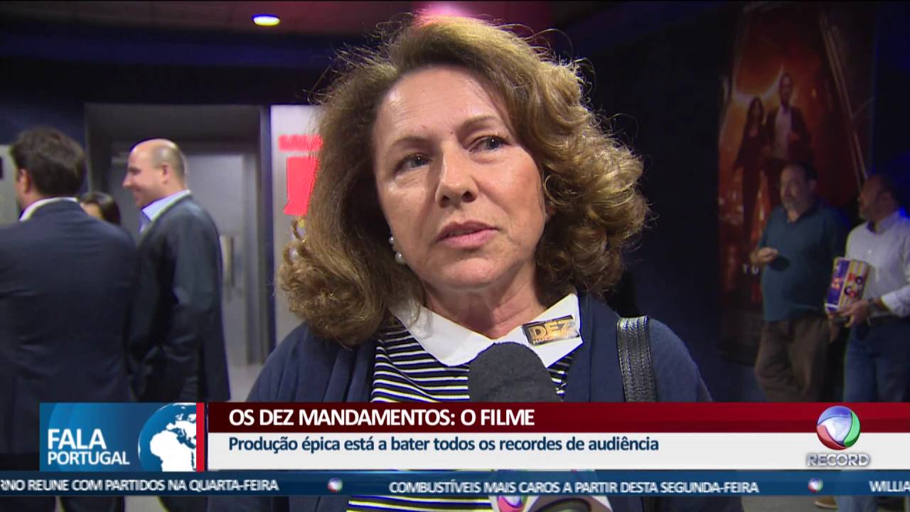 Fala Portugal - Sess&atilde;o especial de Os Dez Mandamentos - O Filme