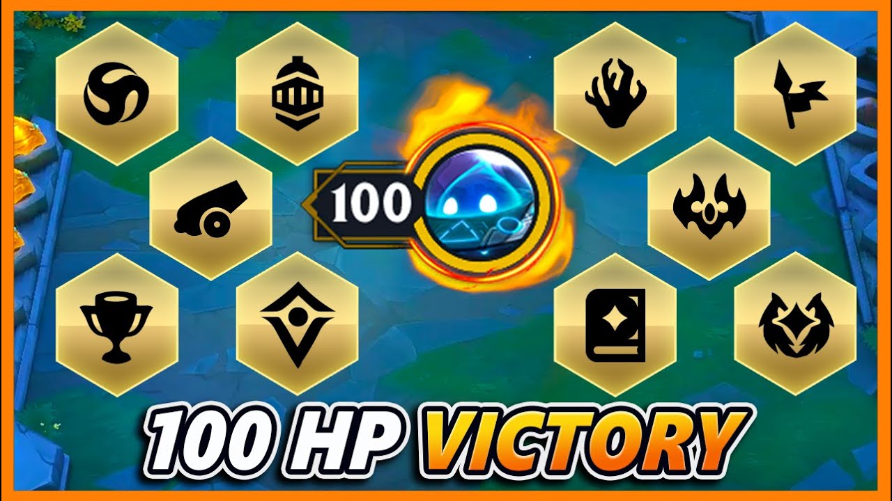 The BEST Game Of TFT I've EVER Played! (1ST 100 HP WIN THIS SET)