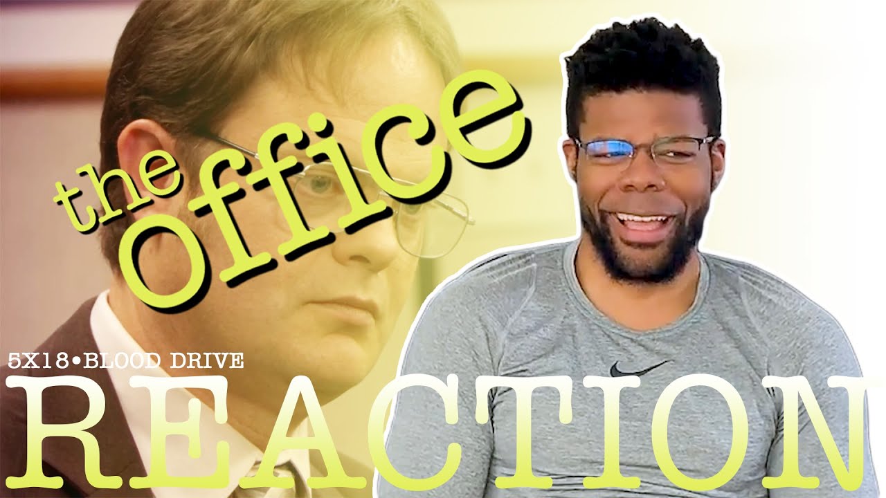 The Office REACTION 5x18 Blood Drive