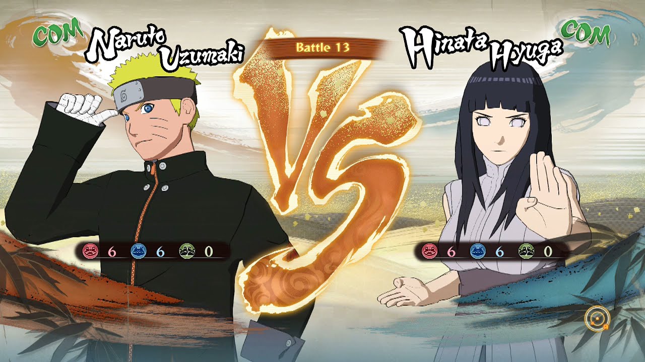 Naruto Shippuden: Ultimate Ninja Storm 4, Naruto Uzumaki (Last) VS Hinata Hyuga (Last)!