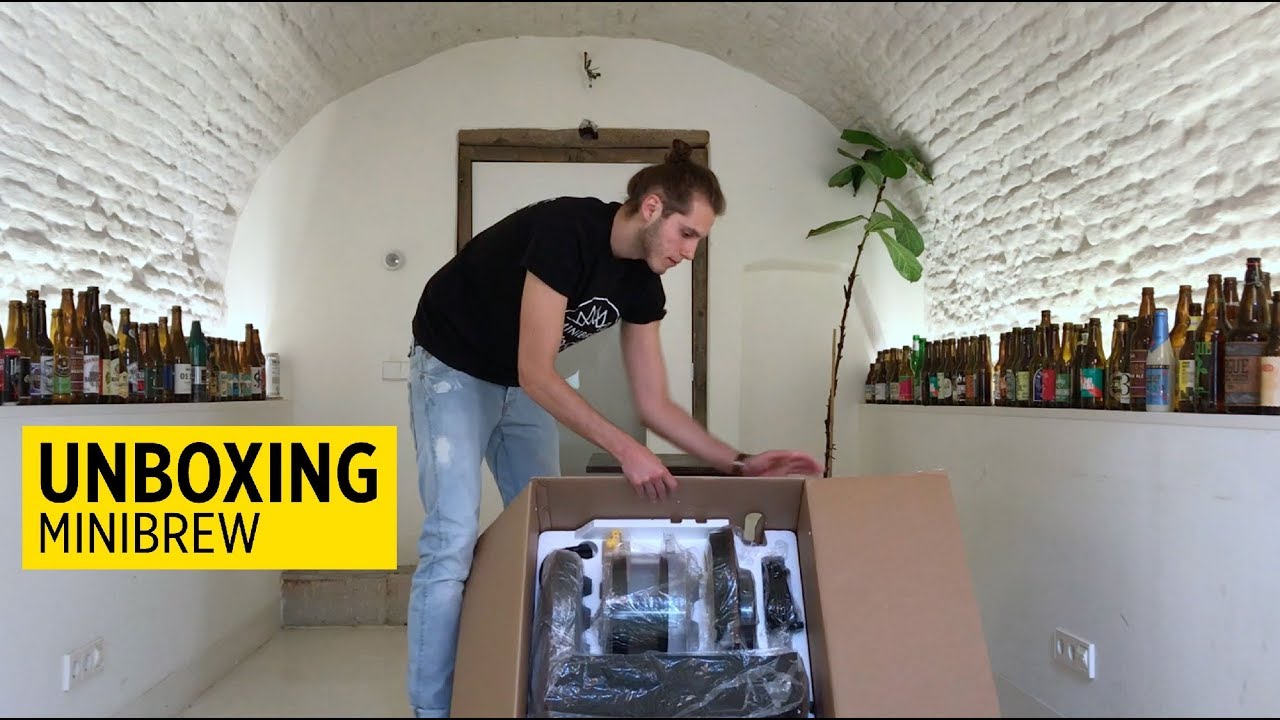 Unboxing MiniBrew | Beer Brewing Machine