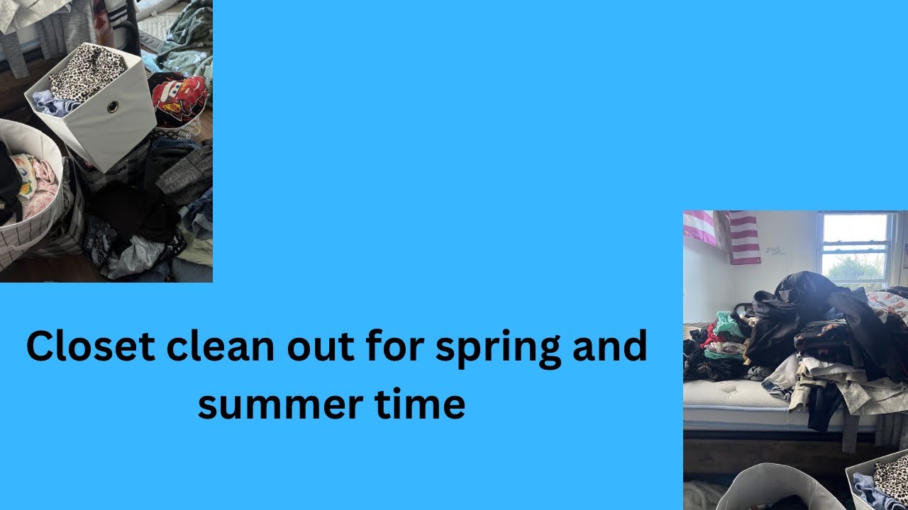 spring closet clean out